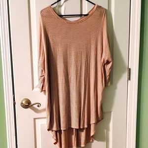 Active USA Stripe Hi Low Tunic